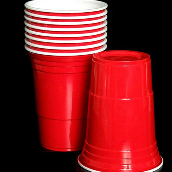 450Ml Red Disposable Plastic Cup