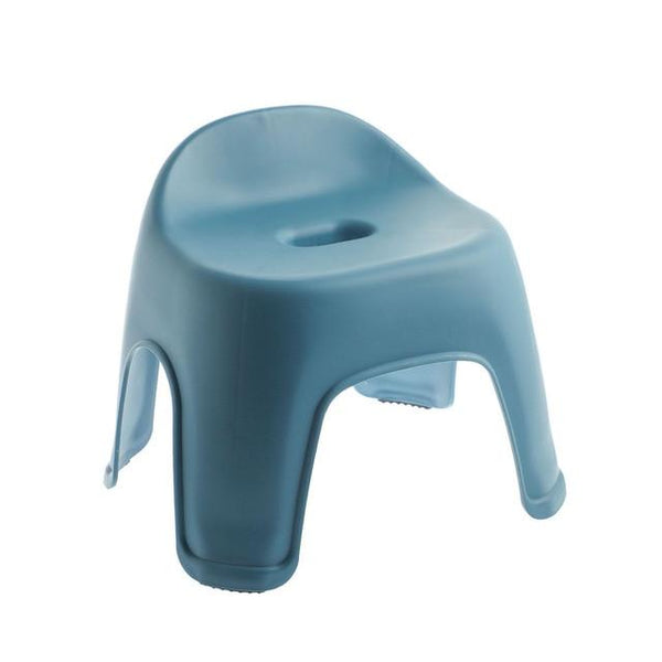 Plastic Backrest Stool Living Room