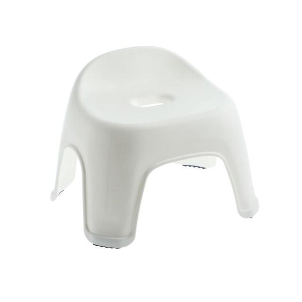 Plastic Backrest Stool Living Room