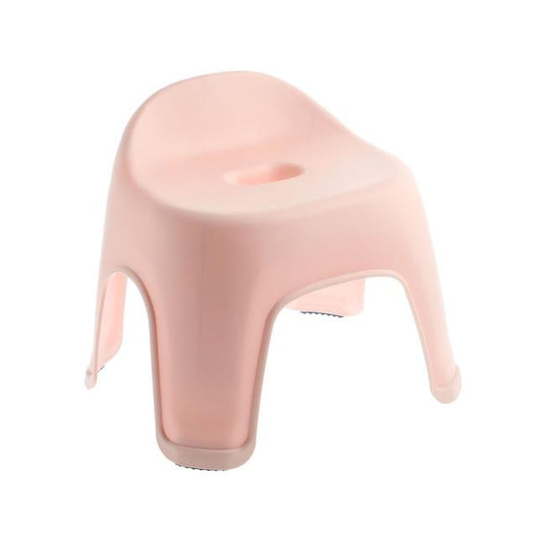 Plastic Backrest Stool Living Room