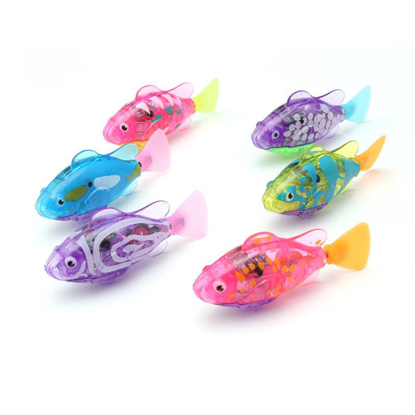 Battery Robotic Fish Powered Toy