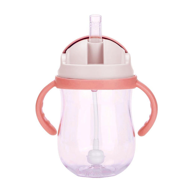 Water Straw Drinking Training Feeding Bottle