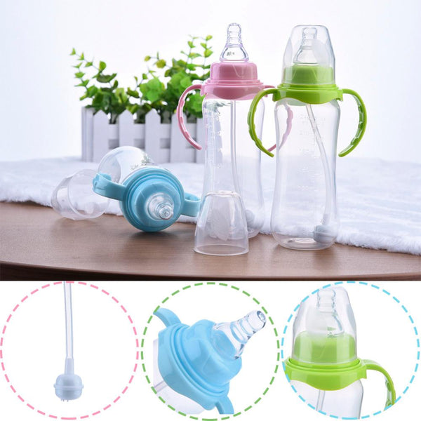 Feeding Drinking Handle Bottle