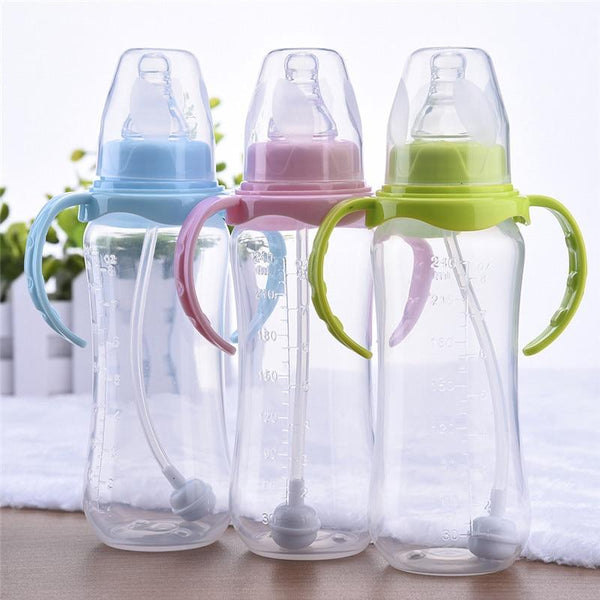 Feeding Drinking Handle Bottle