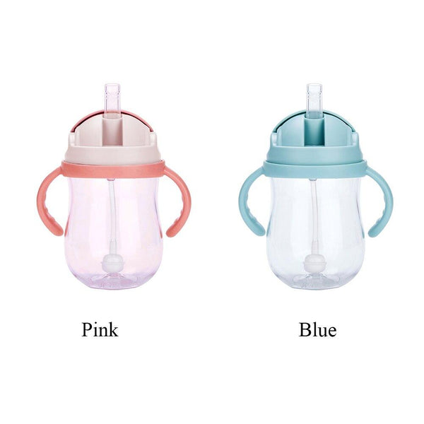 Water Straw Drinking Training Feeding Bottle