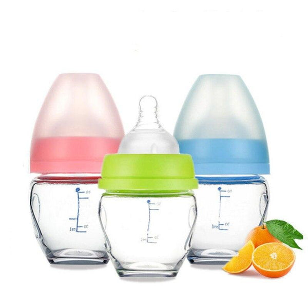 Breastmilk Feeding Glass Milk Bottle