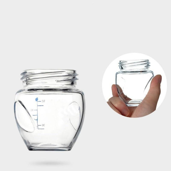 Breastmilk Feeding Glass Milk Bottle