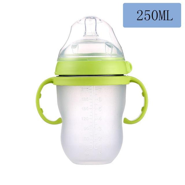 Neck Soft Silicone Feeding  Bottle